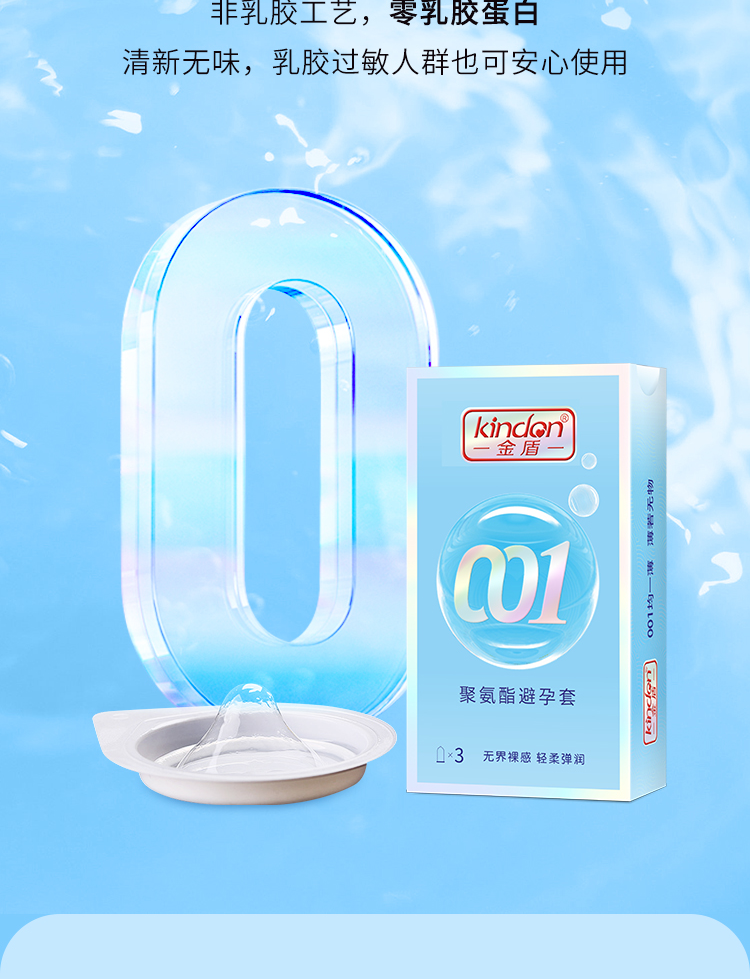 金盾001聚氨酯避孕套3S(图10)