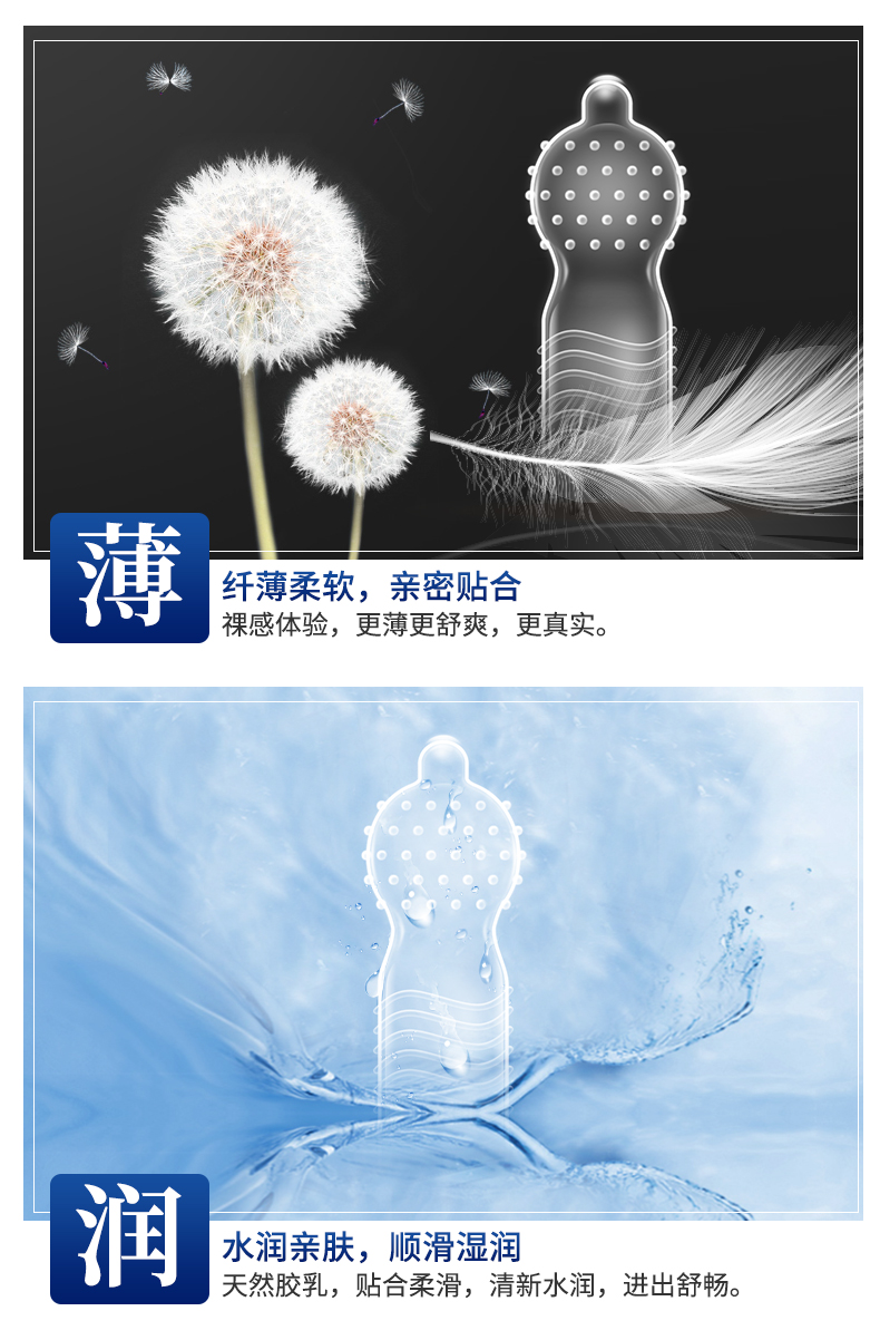 金盾透薄久越久系列紫金装避孕套7只装(图5)