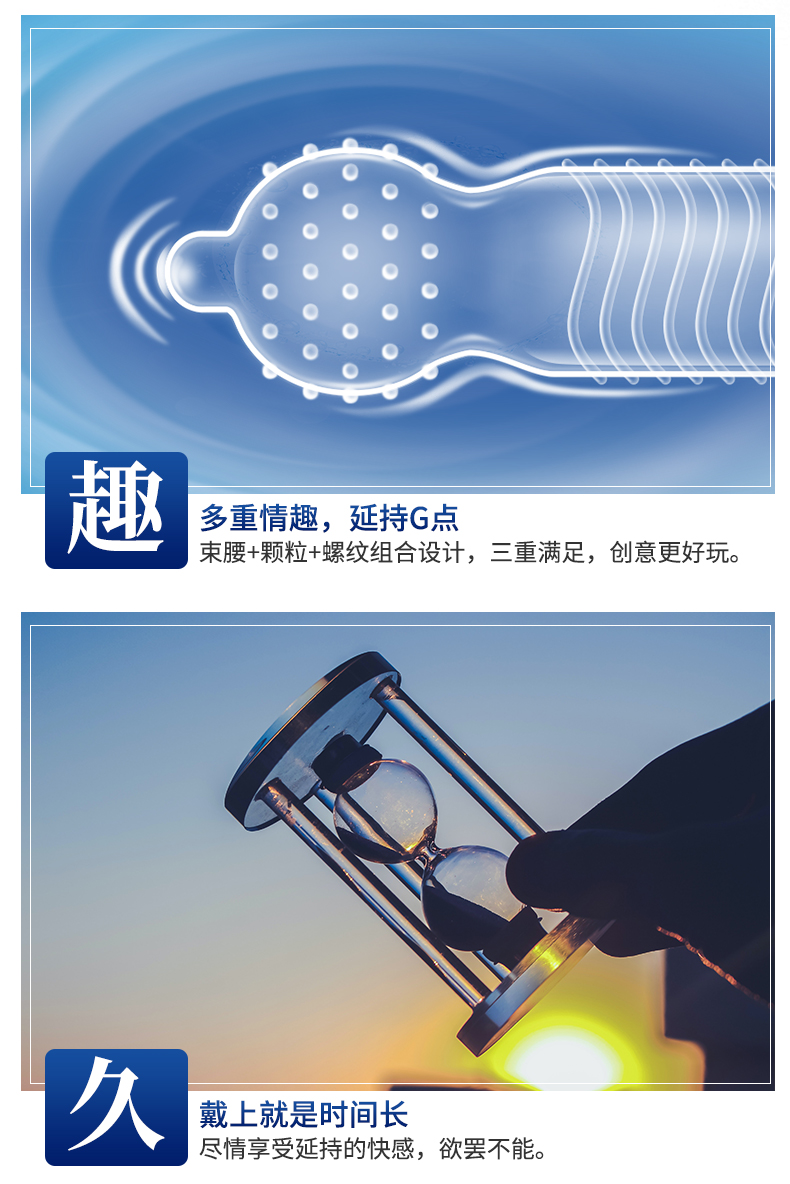 金盾透薄久越久系列紫金装避孕套7只装(图4)
