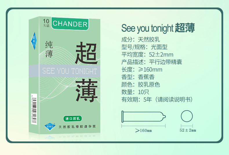 超薄避孕套好用的避孕套香黛儿CHANDER(图3)