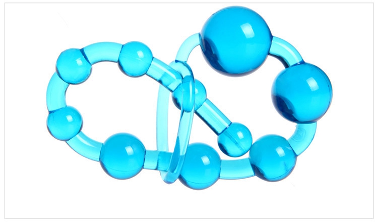 趣爱阁-成人保健品批发一手货源SM用品：10珠后庭拉珠肛塞SM用品
