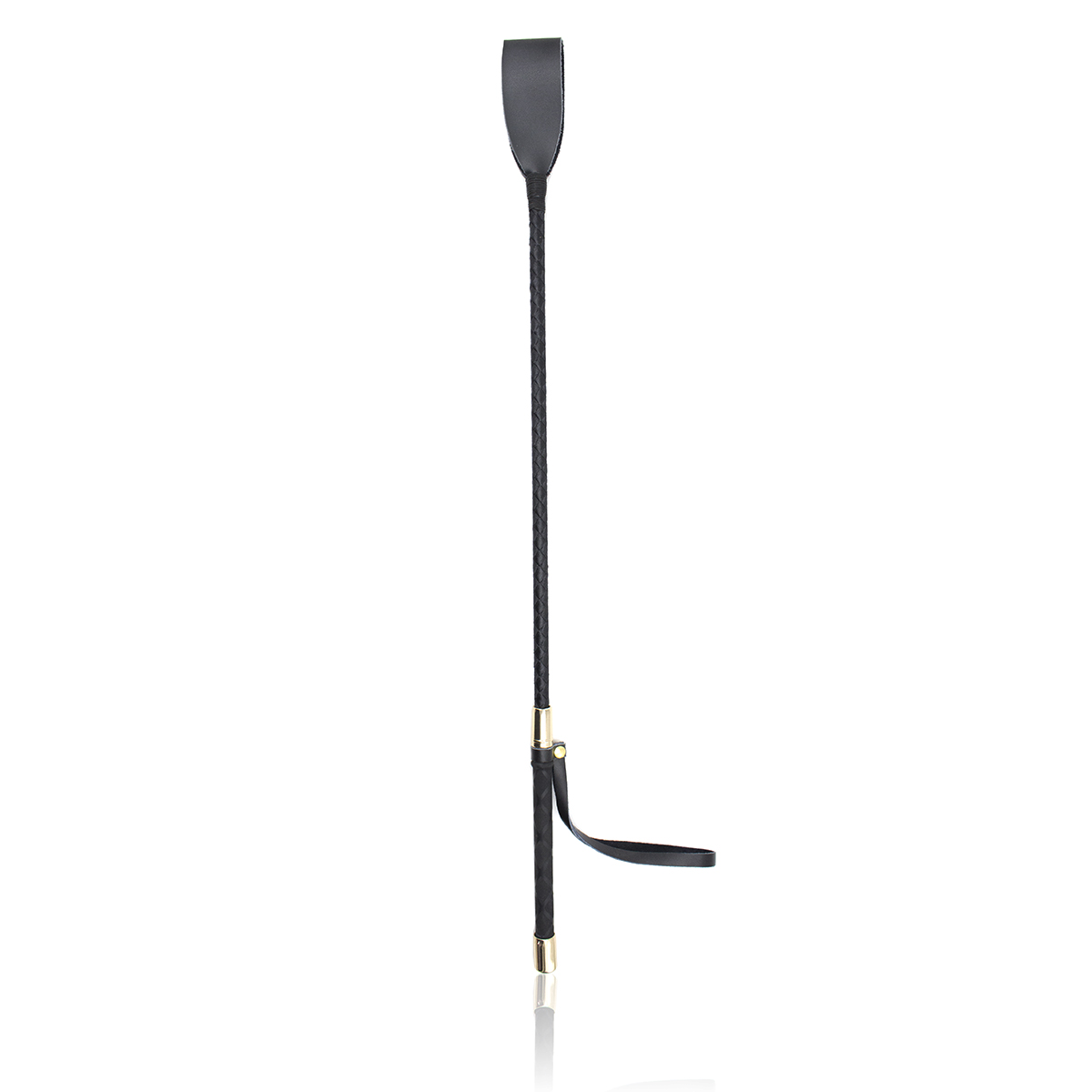 趣爱阁-广东成人用品批发厂家SM用品：趣味金属帽皮革直鞭子54cm60cmSM用品