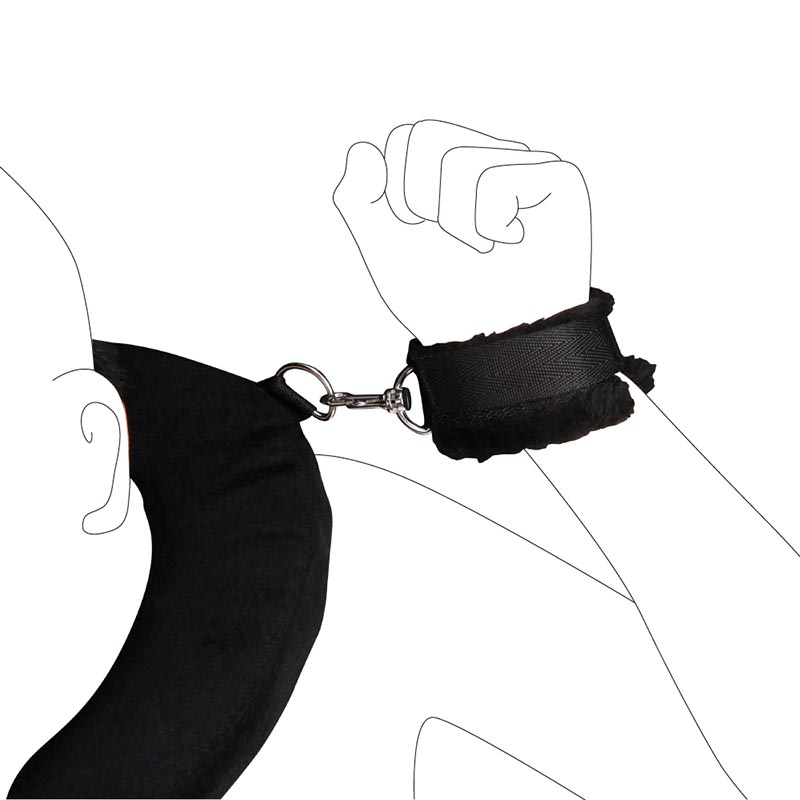 趣爱阁-成人用品批发货源SM用品：双冠分腿枕情趣枕头小号SM用品