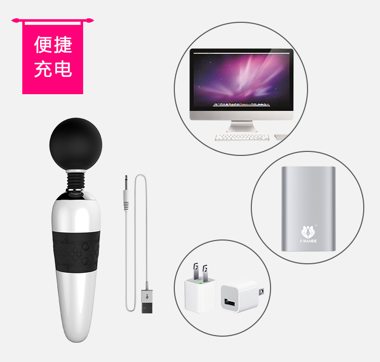 趣爱阁-批发成人用品进货渠道震动棒：斯汉德SHD-S028震动棒