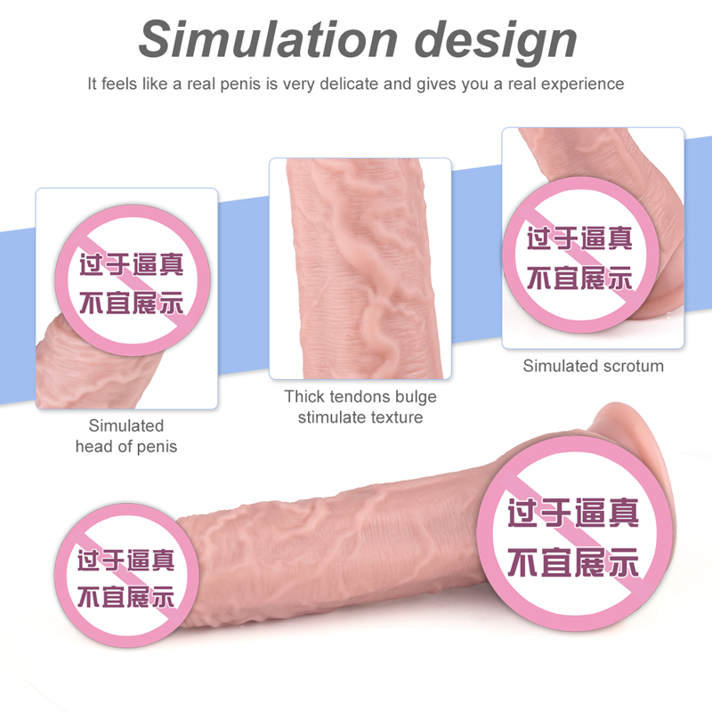 趣爱阁-成人用品厂家仿真阳具：斯汉德SHD-S306-2迪克穿戴阳具仿真阳具