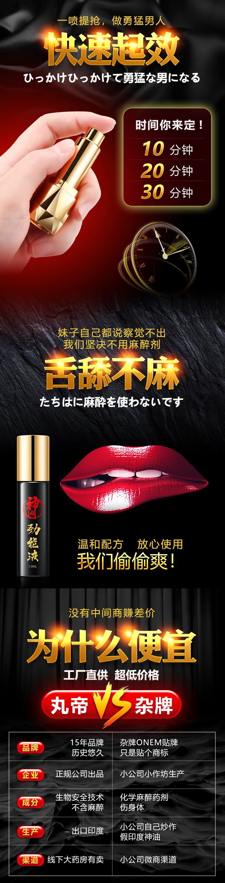 趣爱阁-成人用品批发一件代发延时喷剂：MOVO丸帝魔油劲能喷剂延时喷剂
